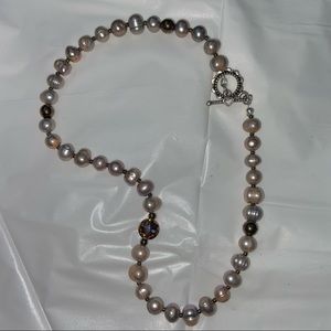 Freshwater pearl necklace